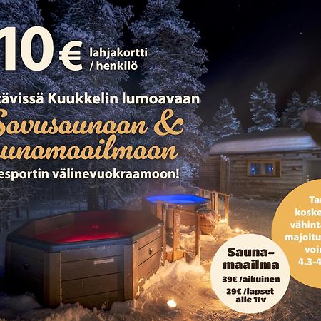 Kuukkeli Log Houses Teerenpesae - Premium Suite A48 Saariselkä Zewnętrze zdjęcie