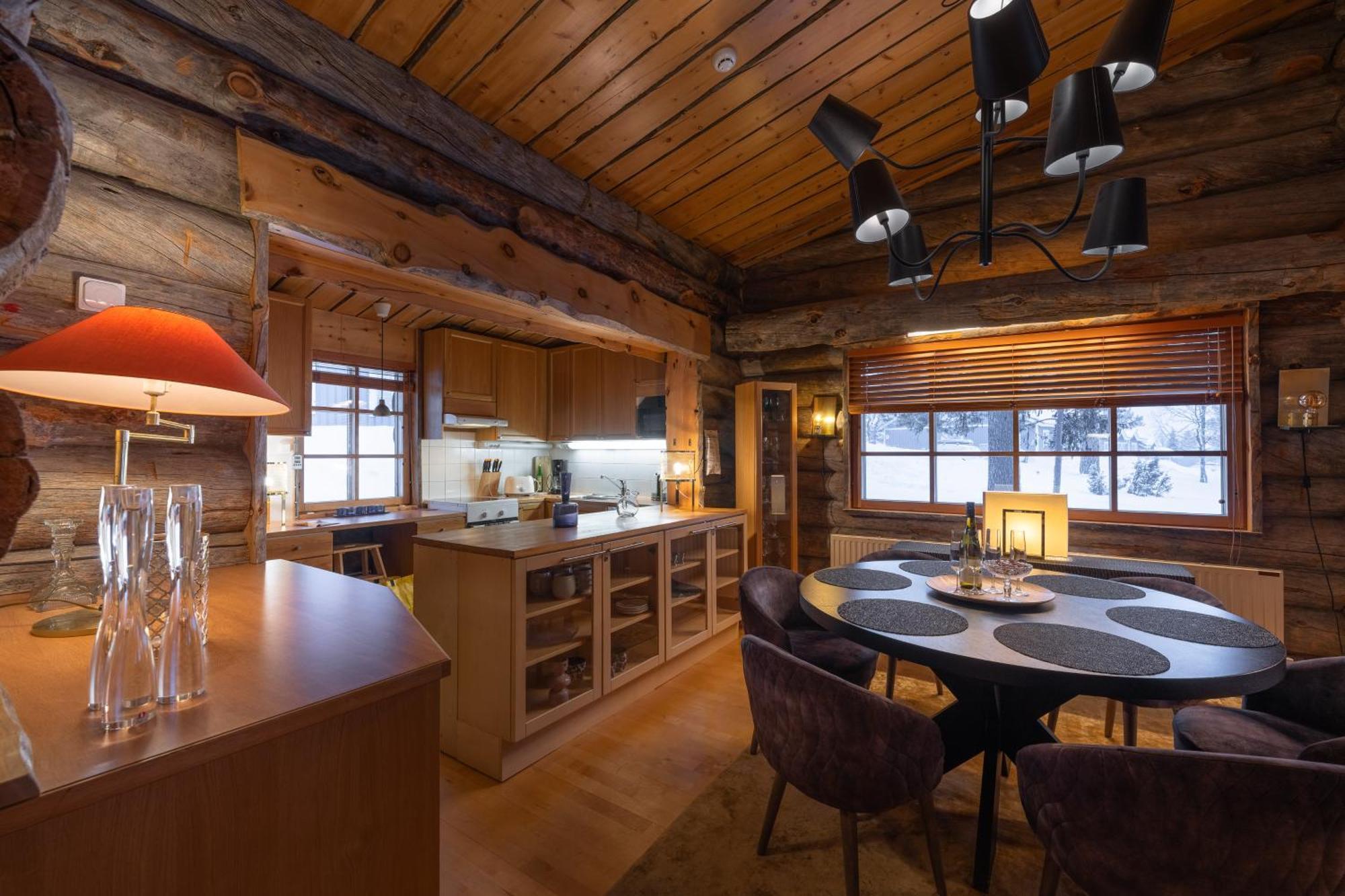 Kuukkeli Log Houses Teerenpesae - Premium Suite A48 Saariselkä Zewnętrze zdjęcie