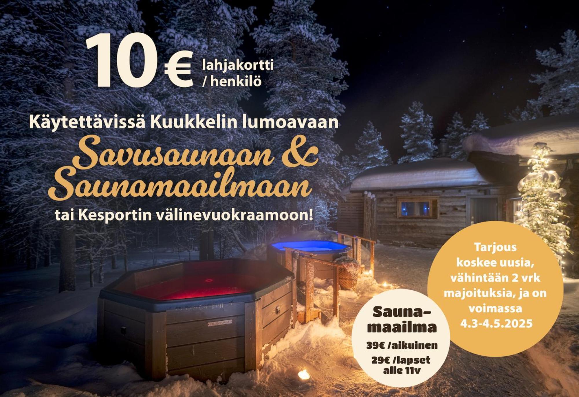 Kuukkeli Log Houses Teerenpesae - Premium Suite A48 Saariselkä Zewnętrze zdjęcie