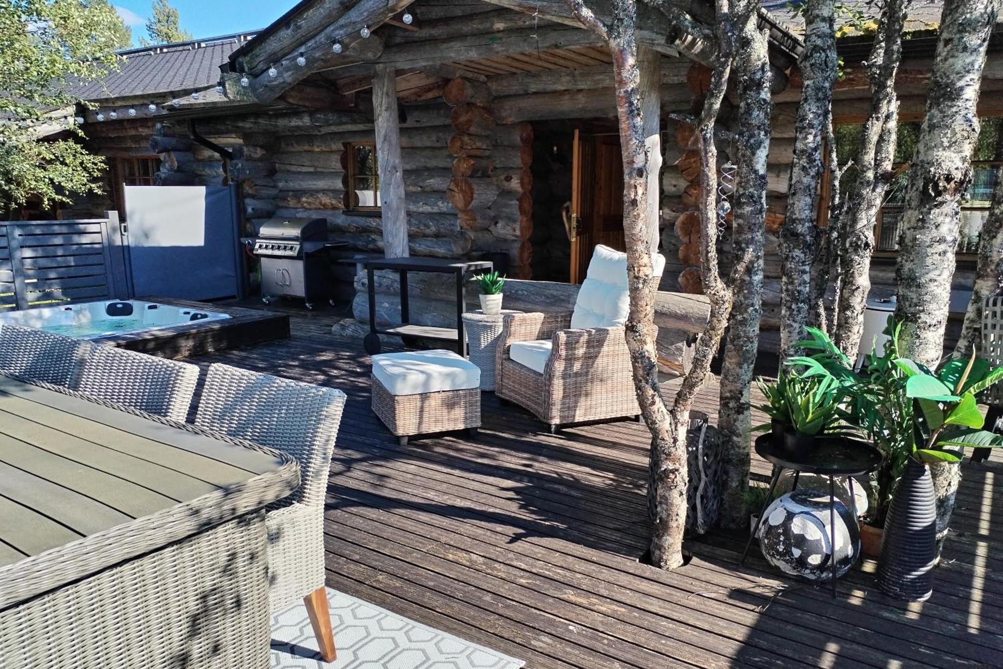 Kuukkeli Log Houses Teerenpesae - Premium Suite A48 Saariselkä Zewnętrze zdjęcie