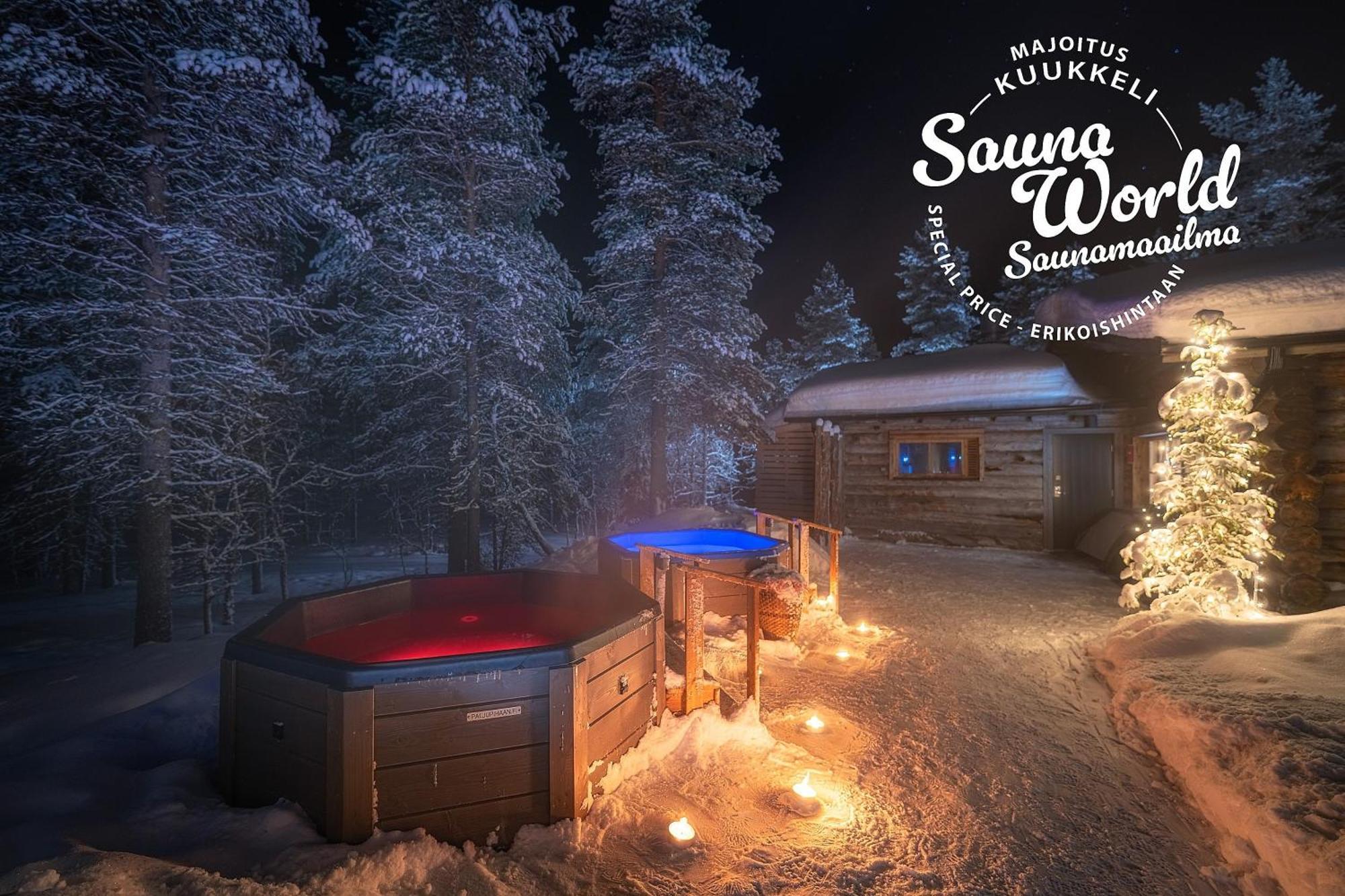 Kuukkeli Log Houses Teerenpesae - Premium Suite A48 Saariselkä Zewnętrze zdjęcie