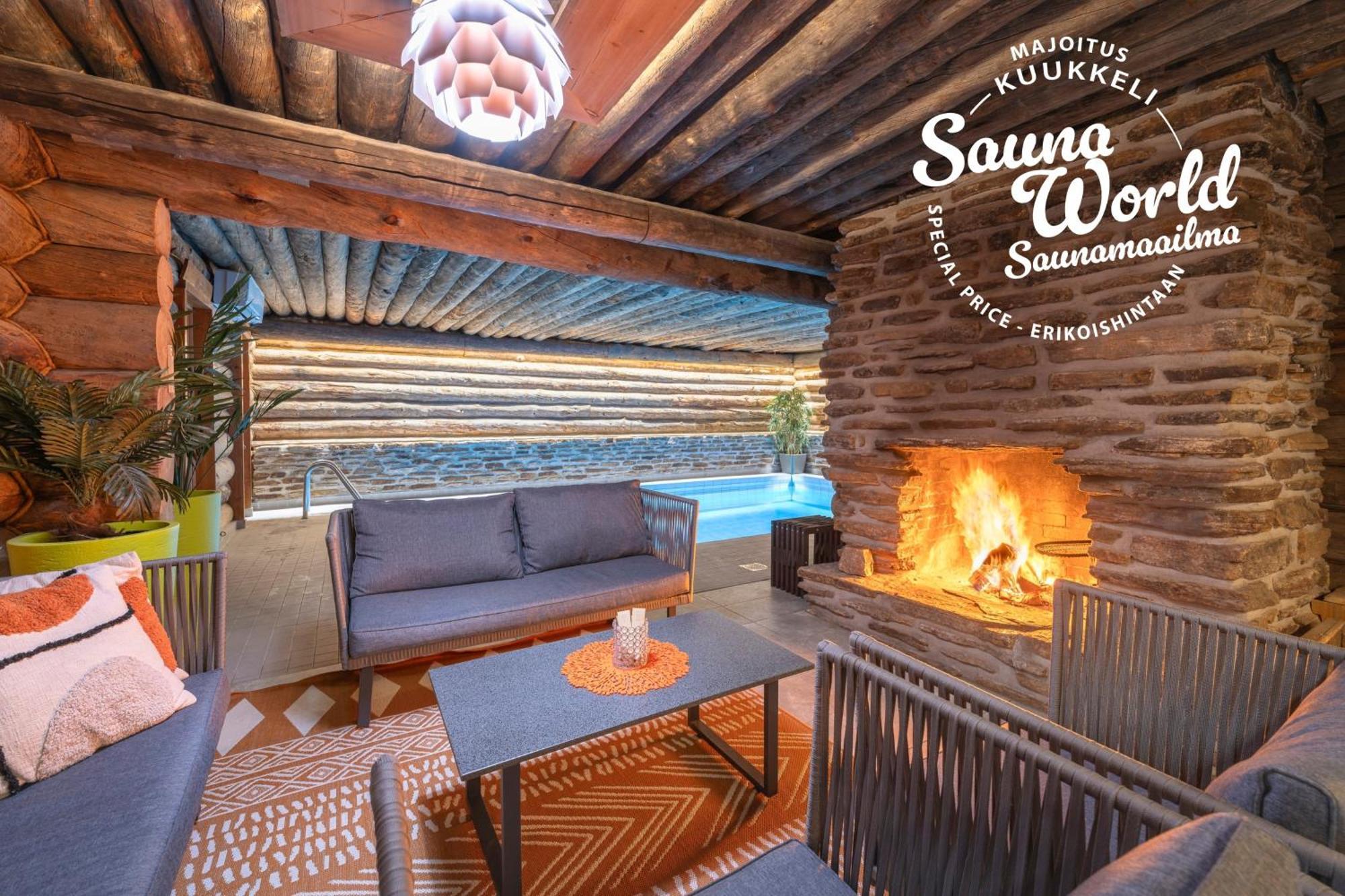 Kuukkeli Log Houses Teerenpesae - Premium Suite A48 Saariselkä Zewnętrze zdjęcie