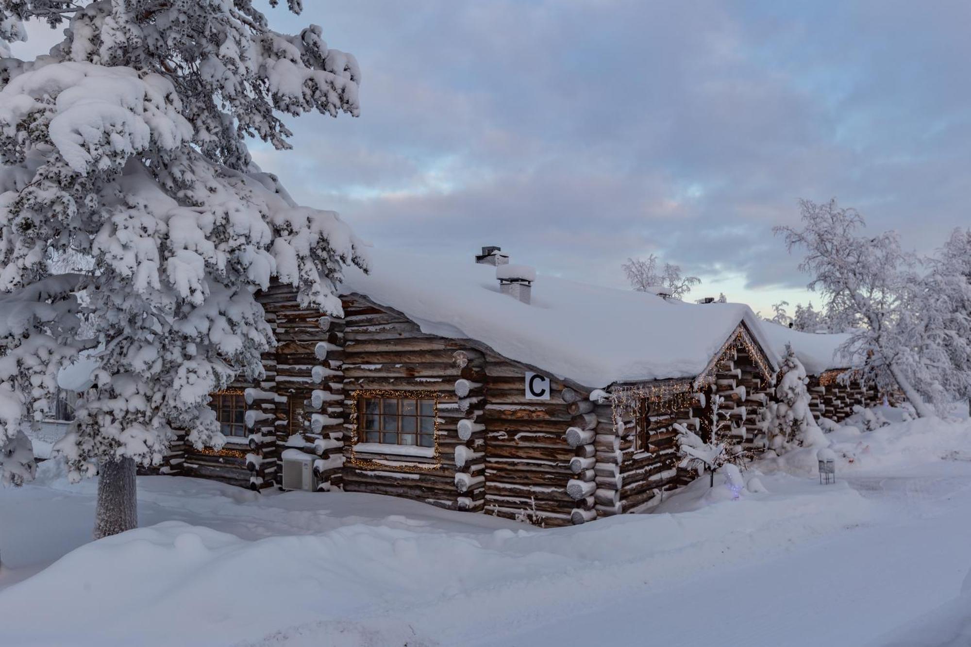 Kuukkeli Log Houses Teerenpesae - Premium Suite A48 Saariselkä Zewnętrze zdjęcie