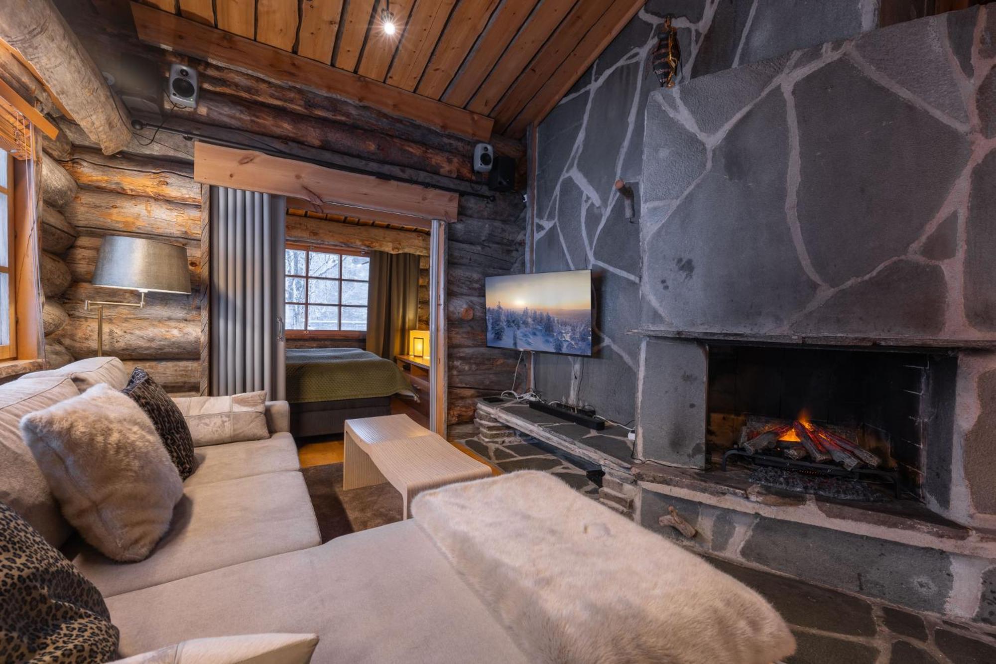 Kuukkeli Log Houses Teerenpesae - Premium Suite A48 Saariselkä Zewnętrze zdjęcie